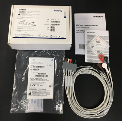 Mindray EL6501B EKG Leadset 5-волоконные провода, взрослый, AHA, Snap